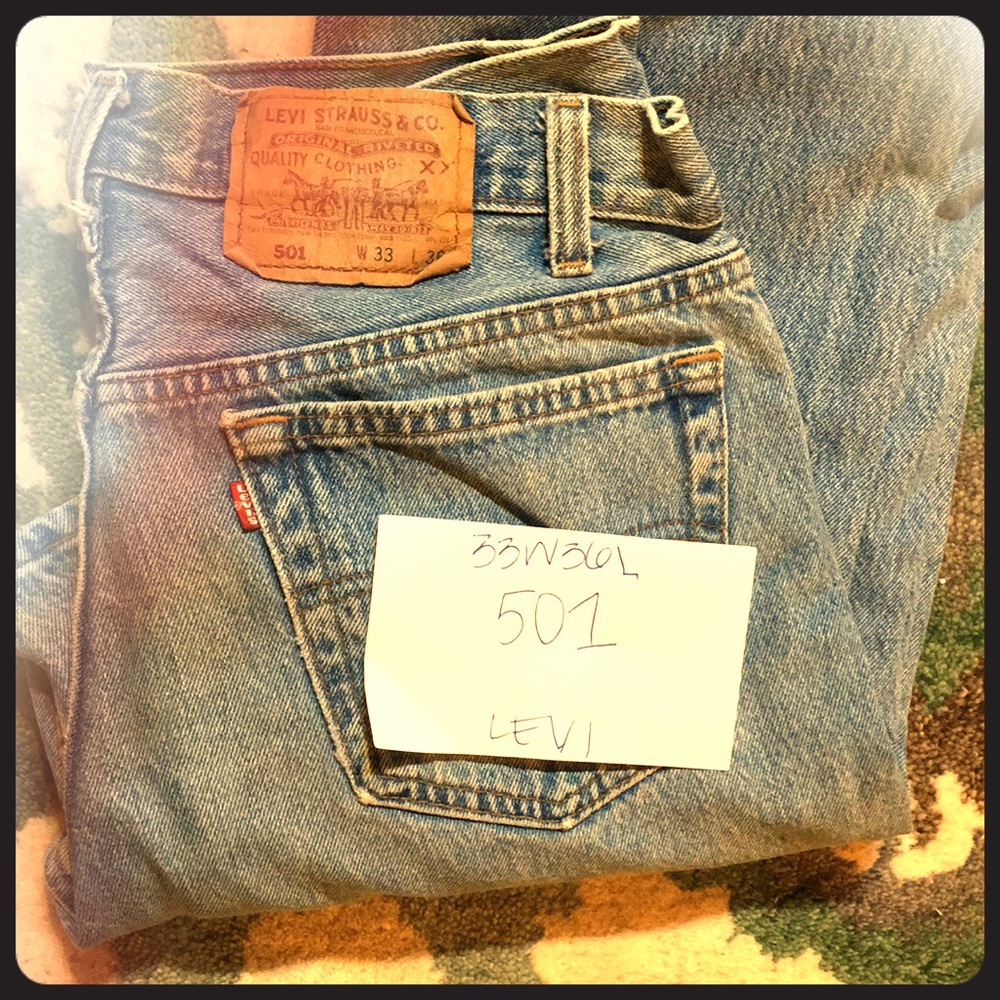 Levi’s 501 33x36